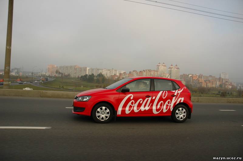 coca cola автомобиль